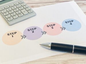 ステップバイステップ